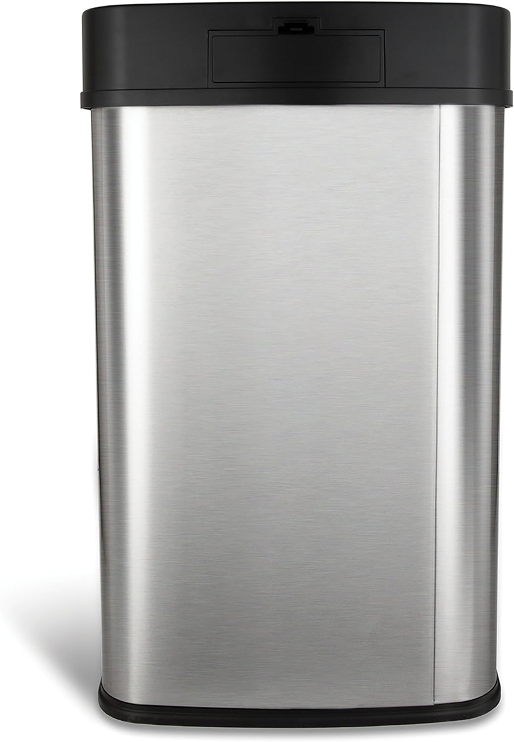 Automatic Touchless Motion Sensor Rectangular Trash Can, 13 Gal, Black Trim