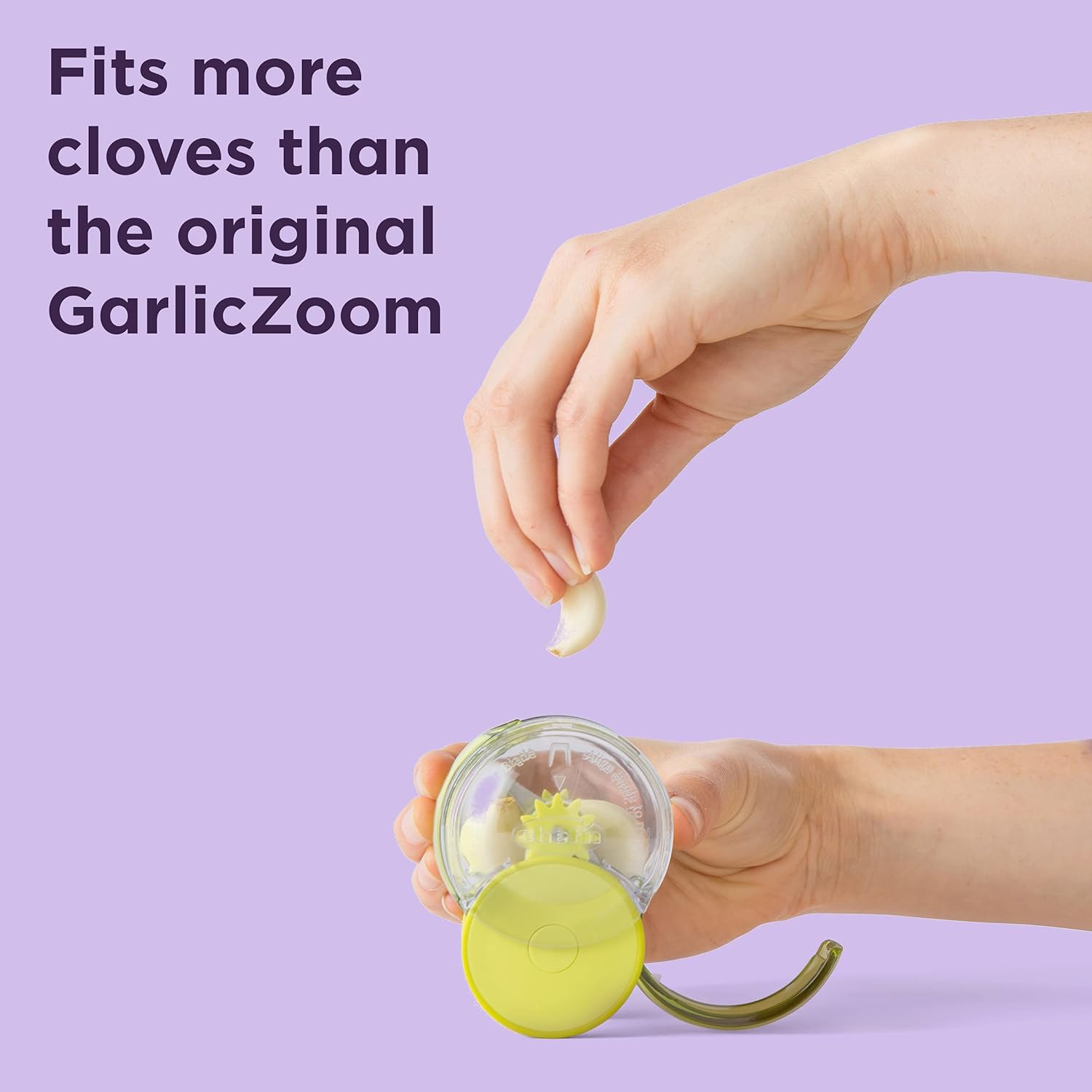 Garlic Chopper, One Size, Green
