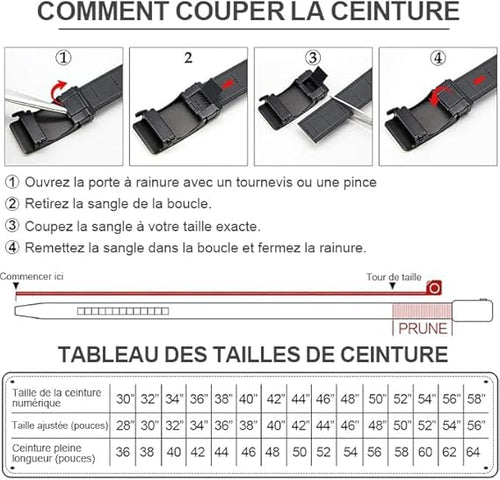 Load image into Gallery viewer, Ratchet Belt Dress Adjustable 1 3/8&quot; Genuine Leather Designer Belt, Size Length Can be Cut, with Gift Box, Red (36 to 42 inches)
