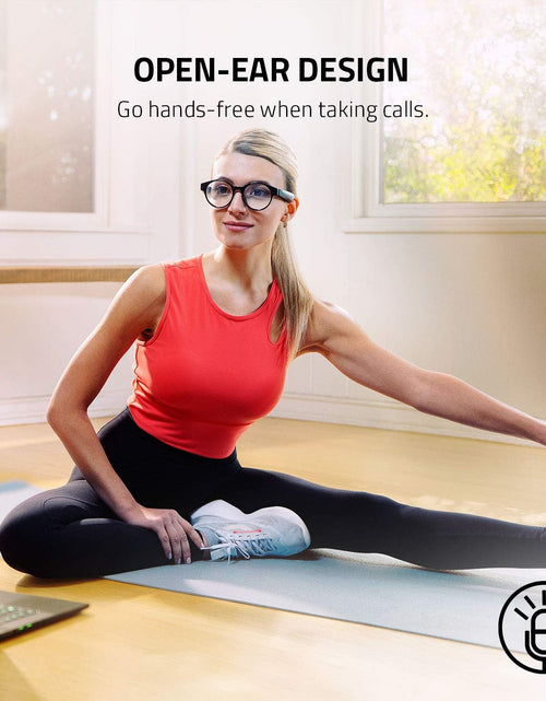 Load image into Gallery viewer, Smart Glasses: Blue Light Filtering &amp; Polarized Sunglass Lenses - Low Latency Audio - Built-in Mic &amp; Speakers , Rectangle
