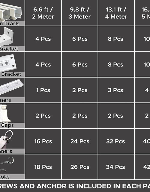 Load image into Gallery viewer, Ceiling Curtain Track Set - 3ft-16.4ft / 5 Meter For Living Room Bedroom Drop Ceiling Shower
