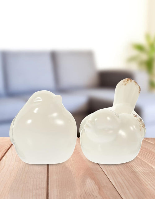 Load image into Gallery viewer, Modern Minimalist Animal Ornament Love Birds Decor Desk Decoration Porcelain Crafts
