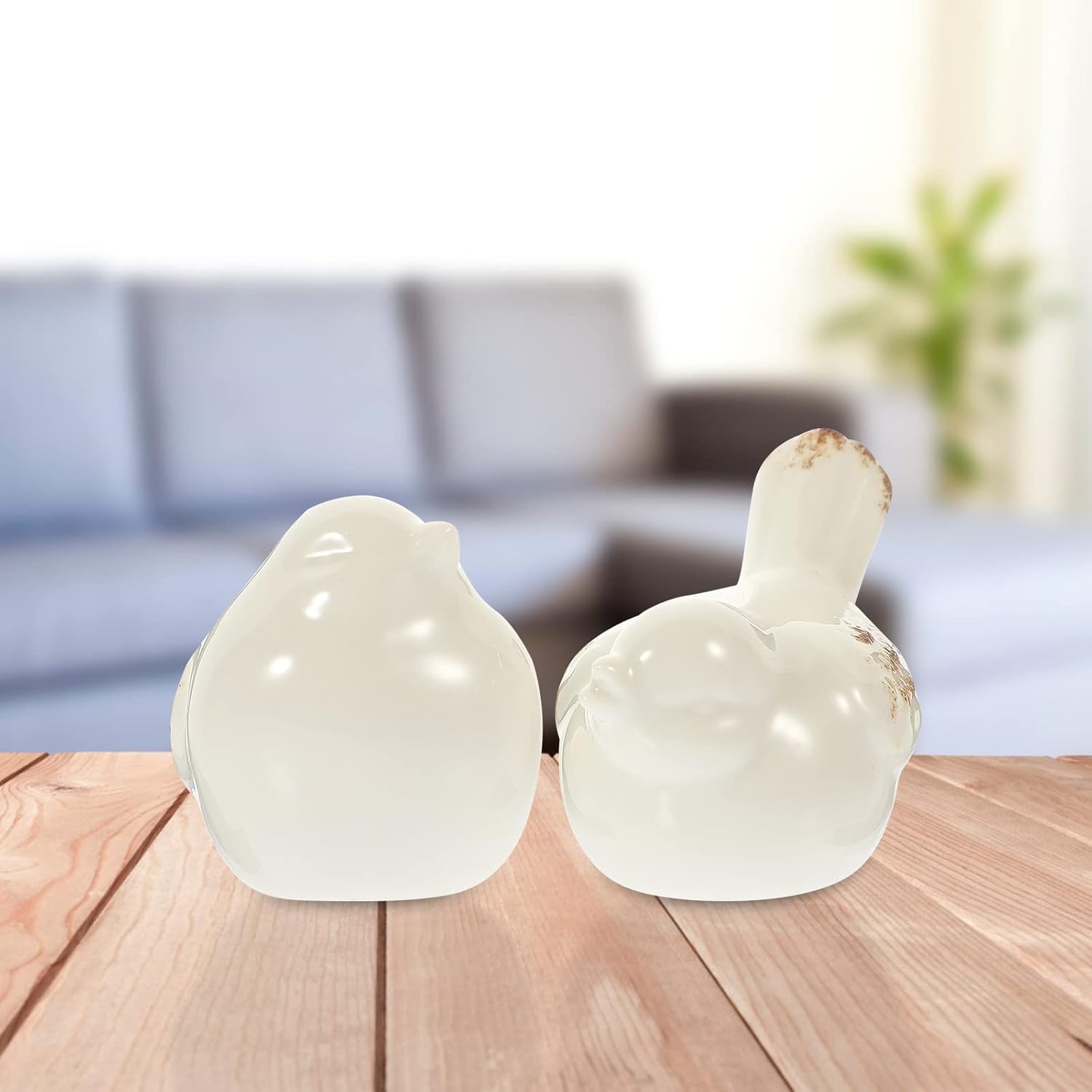 Modern Minimalist Animal Ornament Love Birds Decor Desk Decoration Porcelain Crafts