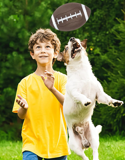 Load image into Gallery viewer, 6PCS Mini Inflatable Football, Small Football with Pump 6.3inch Ball Toys for Kids
