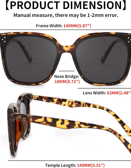 Load image into Gallery viewer, Retro Square Polarized Sunglasses Women Men Vintage Minimalist Shades B2600

