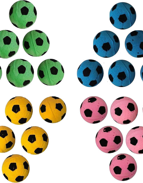 Load image into Gallery viewer, Foam Soccer Balls Cat Toys (Balls Cat Toys (24pcs))
