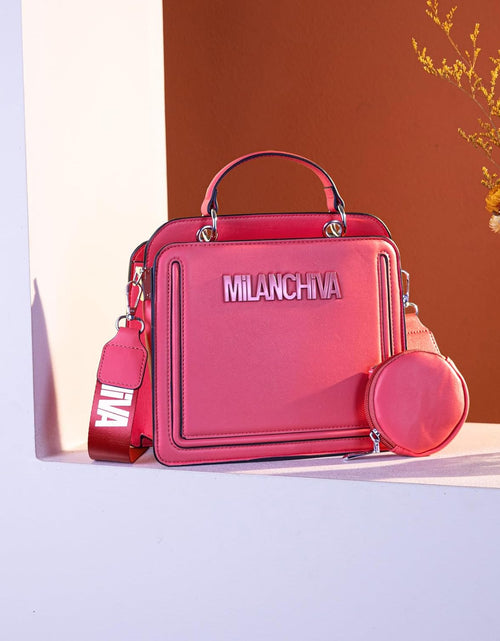 Load image into Gallery viewer, Quilted Small Tote Bag for Women Top Handle Purse with Coin Purse
