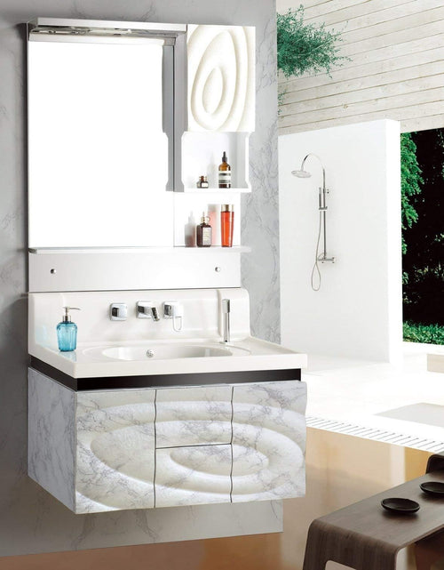 Load image into Gallery viewer, Marble Peel and Stick Wallpaper Granite Paper for Old Furniture Self Adhesive and Removable Cover Surfaces 17.7 inch x 78.7 inch
