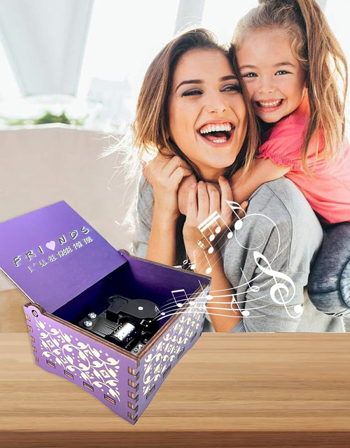 Load image into Gallery viewer, Wooden Music Box with TV Show Theme, Funny TV Show Gifts
