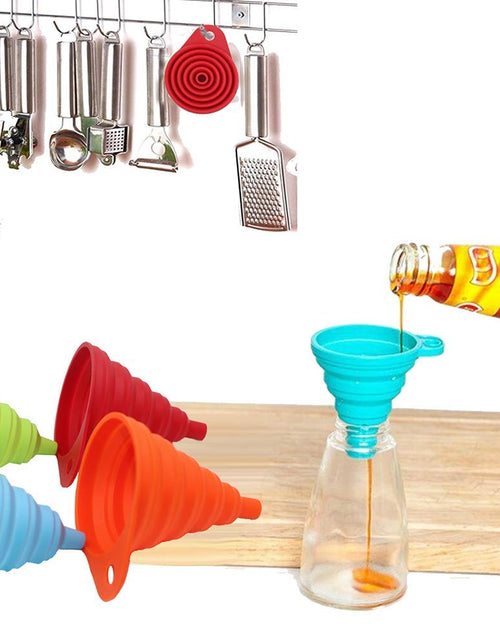 Load image into Gallery viewer, Kitchen Funnel Set 4 Pack, Small and Large, Kitchen Gadgets Accessories
