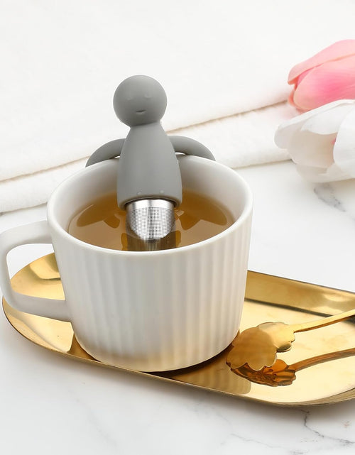 Load image into Gallery viewer, 2Pcs Cute Fine Mesh Tea Strainer Stainless Steel Tea Infuser Ball Tea Diffuser
