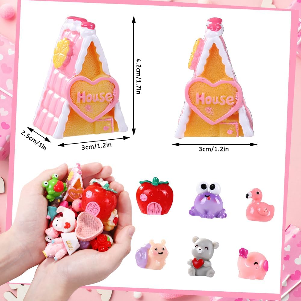 Valentines Mini Small Resin Animal Little Tiny Ducks Garden Landscape Decoration