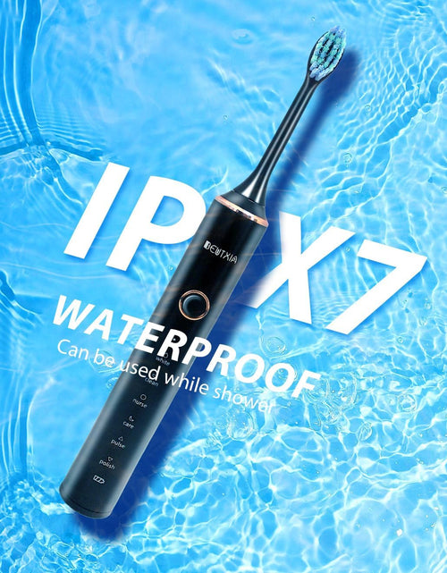 Load image into Gallery viewer, Electric Toothbrushes for Adults, 8 Brush Heads Electric Toothbrush with 37000 VPM Deep Clean 6 Modes 18 Gea
