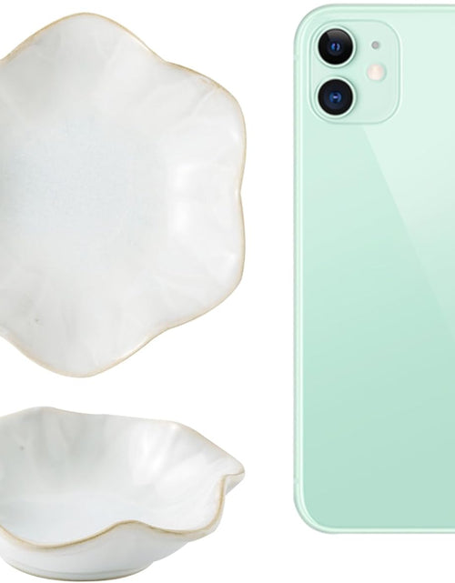 Load image into Gallery viewer, Jewelry Dish Tray, Ring Dish, Ceramic Trinket Tray (milky white)

