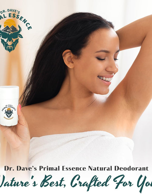 Load image into Gallery viewer, Primal Essence Sensitive Skin Natural Deodorant | Aluminum &amp; Baking Soda Free | Men and Women  (Vanilla &amp; Sandalwood)
