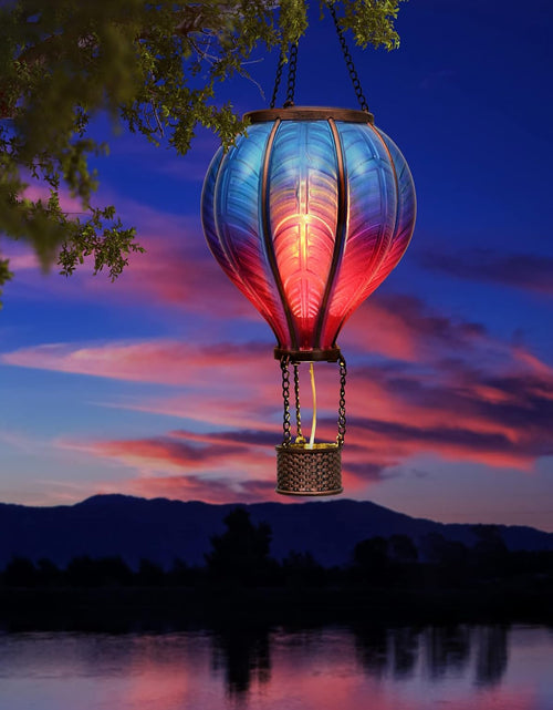 Load image into Gallery viewer, Hot Air Balloon Solar Lantern for Garden Decor
