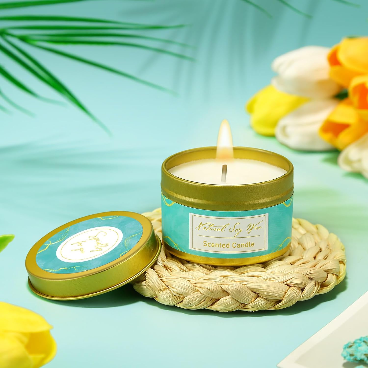 Mother’s Day Spa Gift Basket for Women – Relaxing Self Care Gift Set (FREE LAVENDER CANDLE)