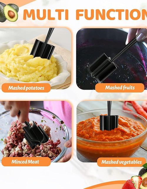 Load image into Gallery viewer, Meat Chopper, Hamburger Chopper, Potato Masher  Kitchen Tools And Gadgets, Safe For Non-Stick Cookware
