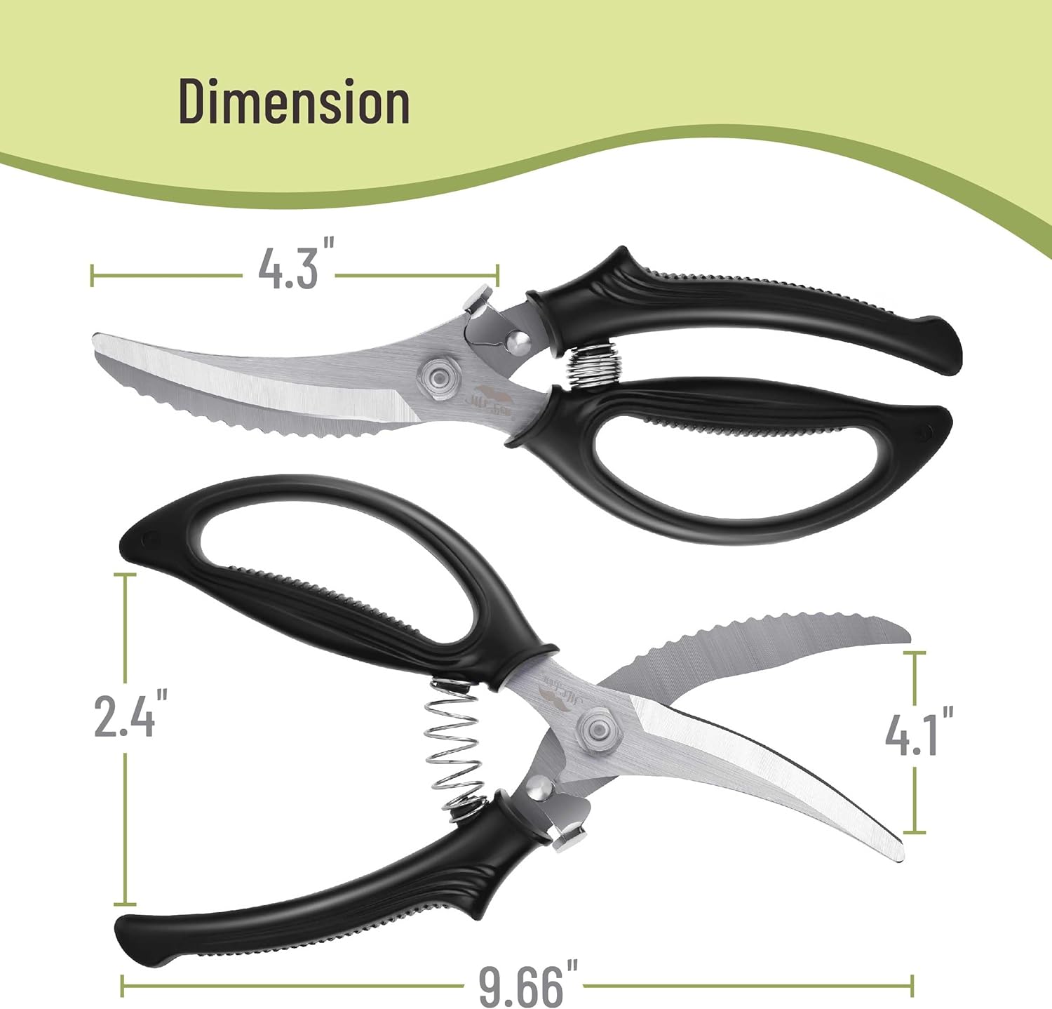 Heavy Duty Poultry Shears, Poultry Scissors, Food Scissors Kitchen Shears