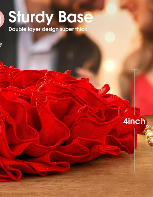 Load image into Gallery viewer, Valentines Day Decor - Wreaths for Front Door Outside 17&quot;
