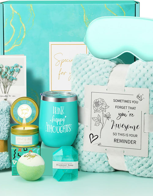 Load image into Gallery viewer, Mother’s Day Spa Gift Basket for Women – Relaxing Self Care Gift Set (FREE LAVENDER CANDLE)
