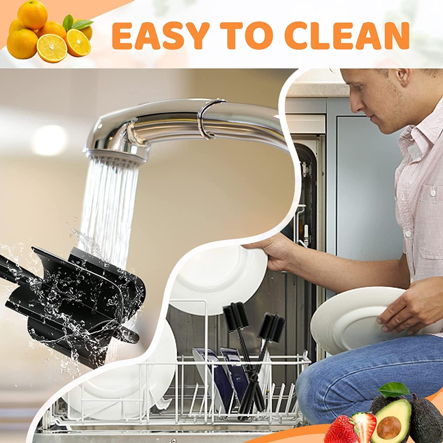 Meat Chopper, Hamburger Chopper, Potato Masher  Kitchen Tools And Gadgets, Safe For Non-Stick Cookware