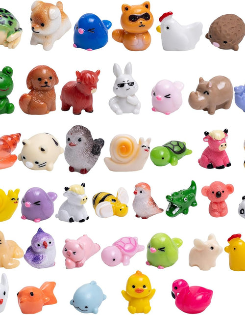 Load image into Gallery viewer, 41pcs Mini Resin Animal 41 Styles Figures  Garden Landscape Accessories
