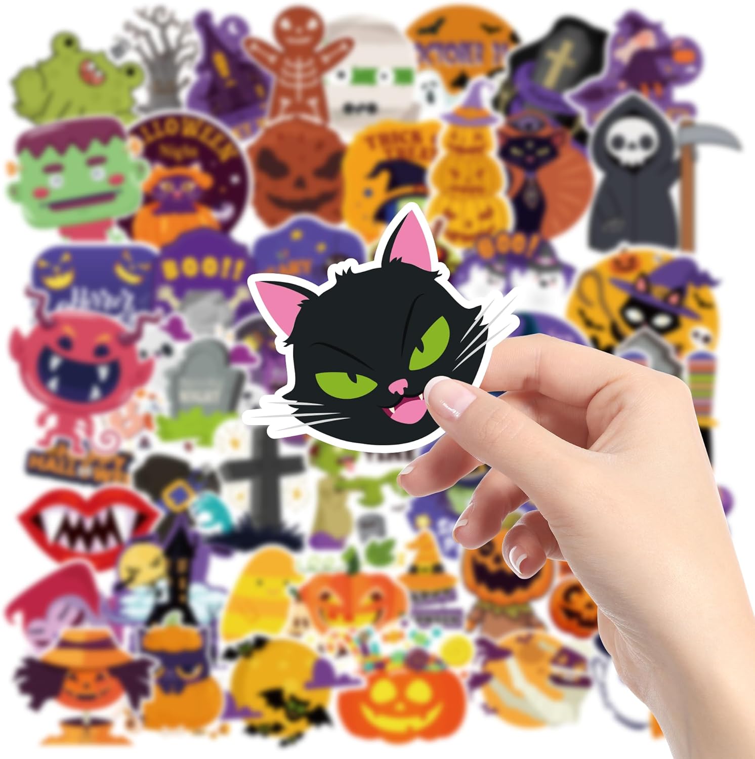 100 PCS Halloween Party Favors - Halloween Games Toys Gifts Party Supplies Crafts Accessories