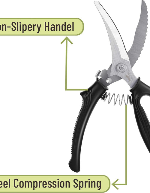 Load image into Gallery viewer, Heavy Duty Poultry Shears, Poultry Scissors, Food Scissors Kitchen Shears
