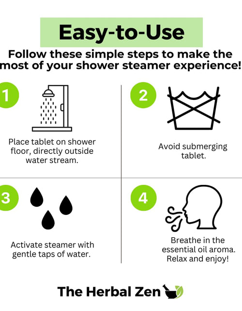 Load image into Gallery viewer, Recenter Shower Steamers Aromatherapy with Lavender and Eucalyptus Essential Oils, Bath Steamer for Women and Men
