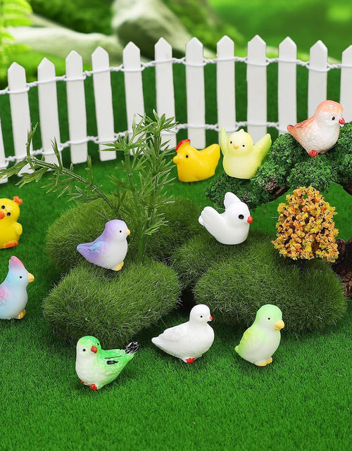 Load image into Gallery viewer, 100 Pcs Mini Resin Animals to Hide Tiny Resin Animals  Landscape Aquarium
