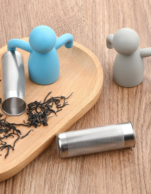 Load image into Gallery viewer, 2Pcs Cute Fine Mesh Tea Strainer Stainless Steel Tea Infuser Ball Tea Diffuser
