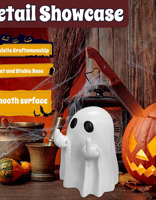 Load image into Gallery viewer, Halloween Ghost Figurine-Spooky &amp; Cute Ghost Statue for Home, Desk, Party Decor
