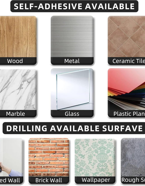 Load image into Gallery viewer, Self-Adhesive or Drilling Paper Towel Holder Rack Under Cabinet
