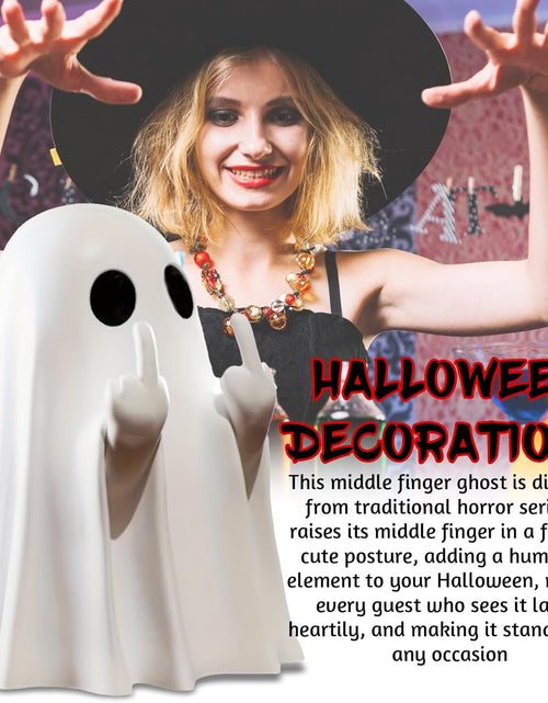 Load image into Gallery viewer, Halloween Ghost Figurine-Spooky &amp; Cute Ghost Statue for Home, Desk, Party Decor
