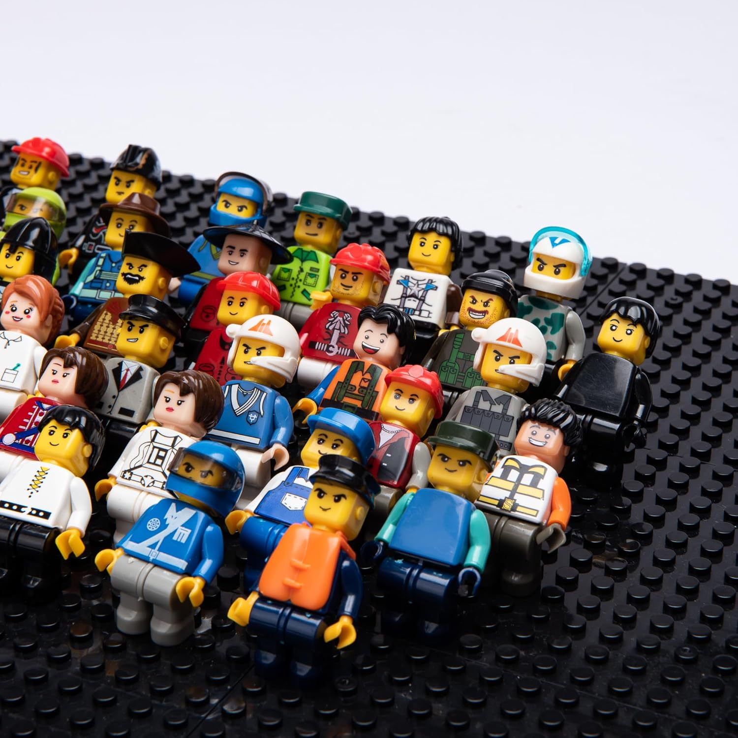 50 Pieces Minifigures, Minifigs, Action Figure, Mini Figure Toy