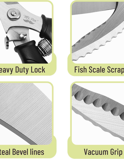 Load image into Gallery viewer, Heavy Duty Poultry Shears, Poultry Scissors, Food Scissors Kitchen Shears

