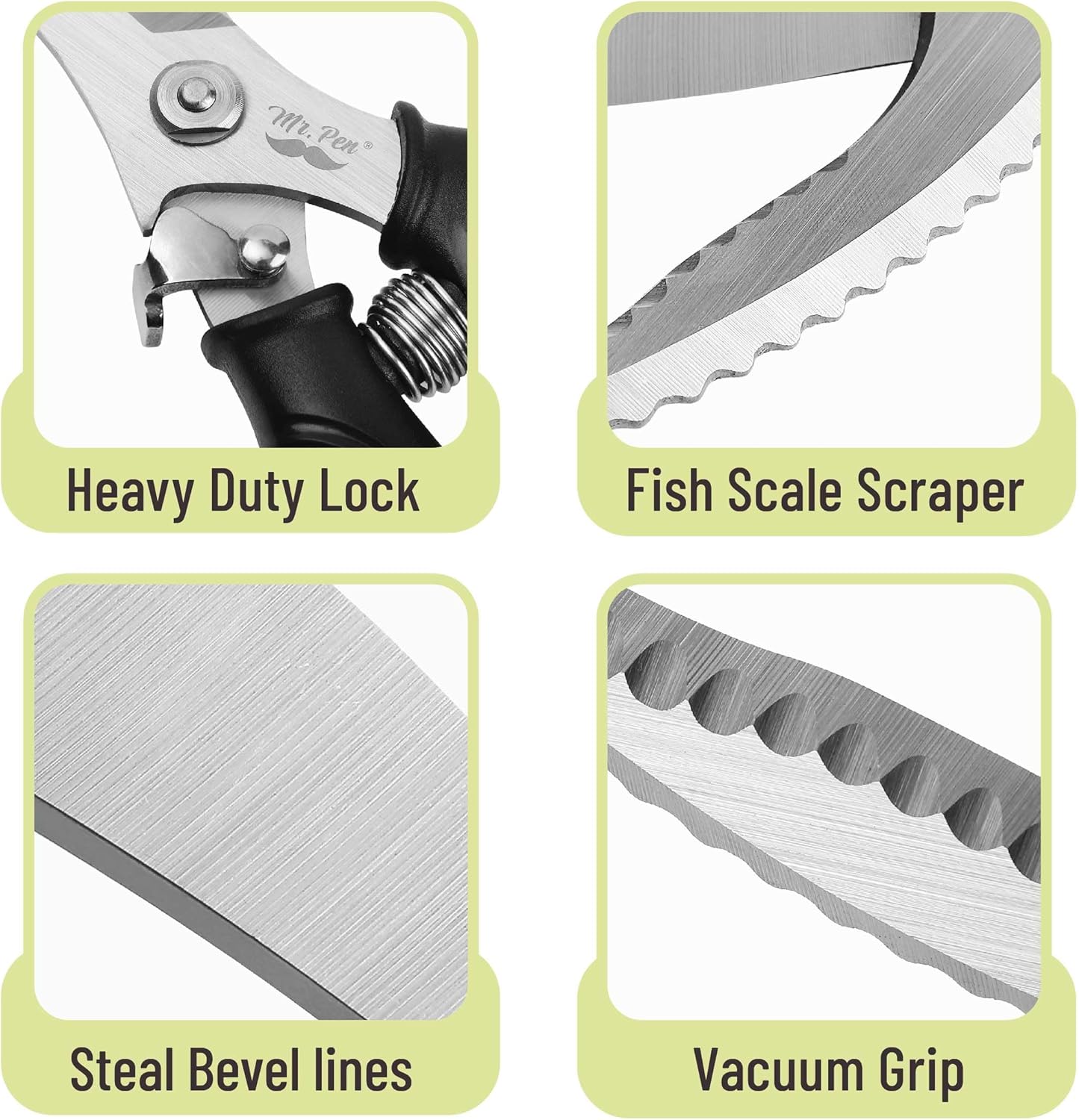 Heavy Duty Poultry Shears, Poultry Scissors, Food Scissors Kitchen Shears