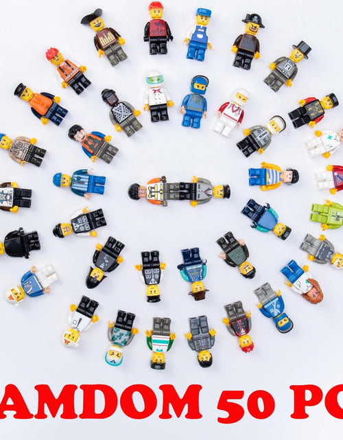 Load image into Gallery viewer, 50 Pieces Minifigures, Minifigs, Action Figure, Mini Figure Toy
