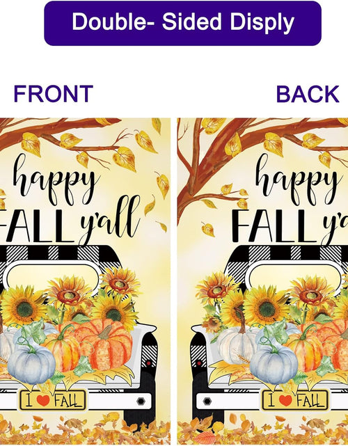 Load image into Gallery viewer, Seasonal Garden Flags Set of 12 Double Sided 12 x 18 Inch
