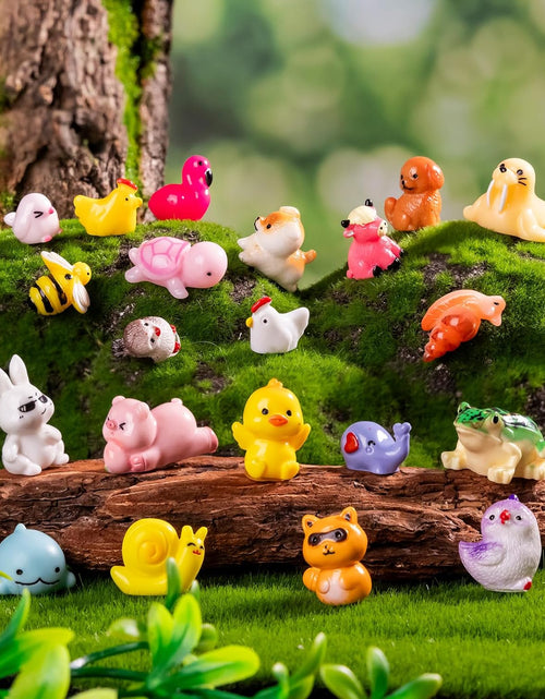 Load image into Gallery viewer, 41pcs Mini Resin Animal 41 Styles Figures  Garden Landscape Accessories
