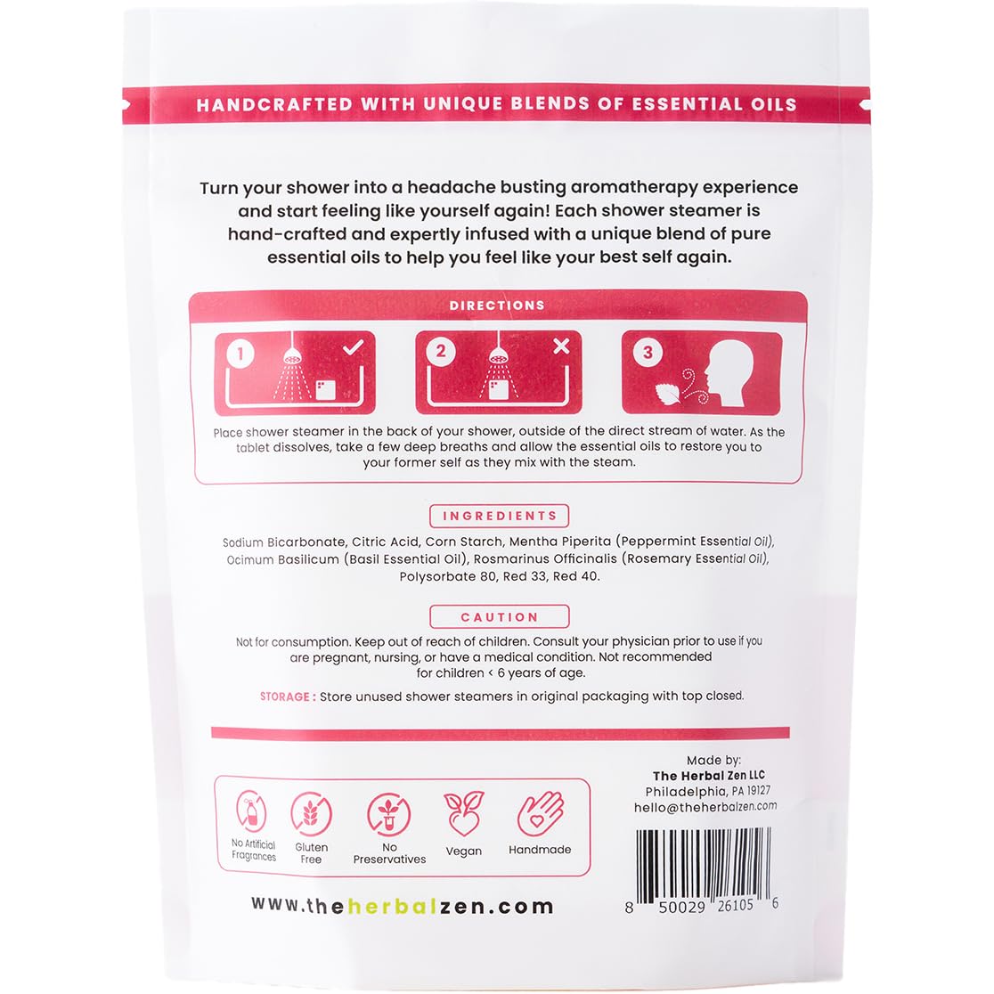 Shower Steamers Aromatherapy for Soothing Relief, Self Care Spa Gift for Women, Orginal,10 ct Pack of 1
