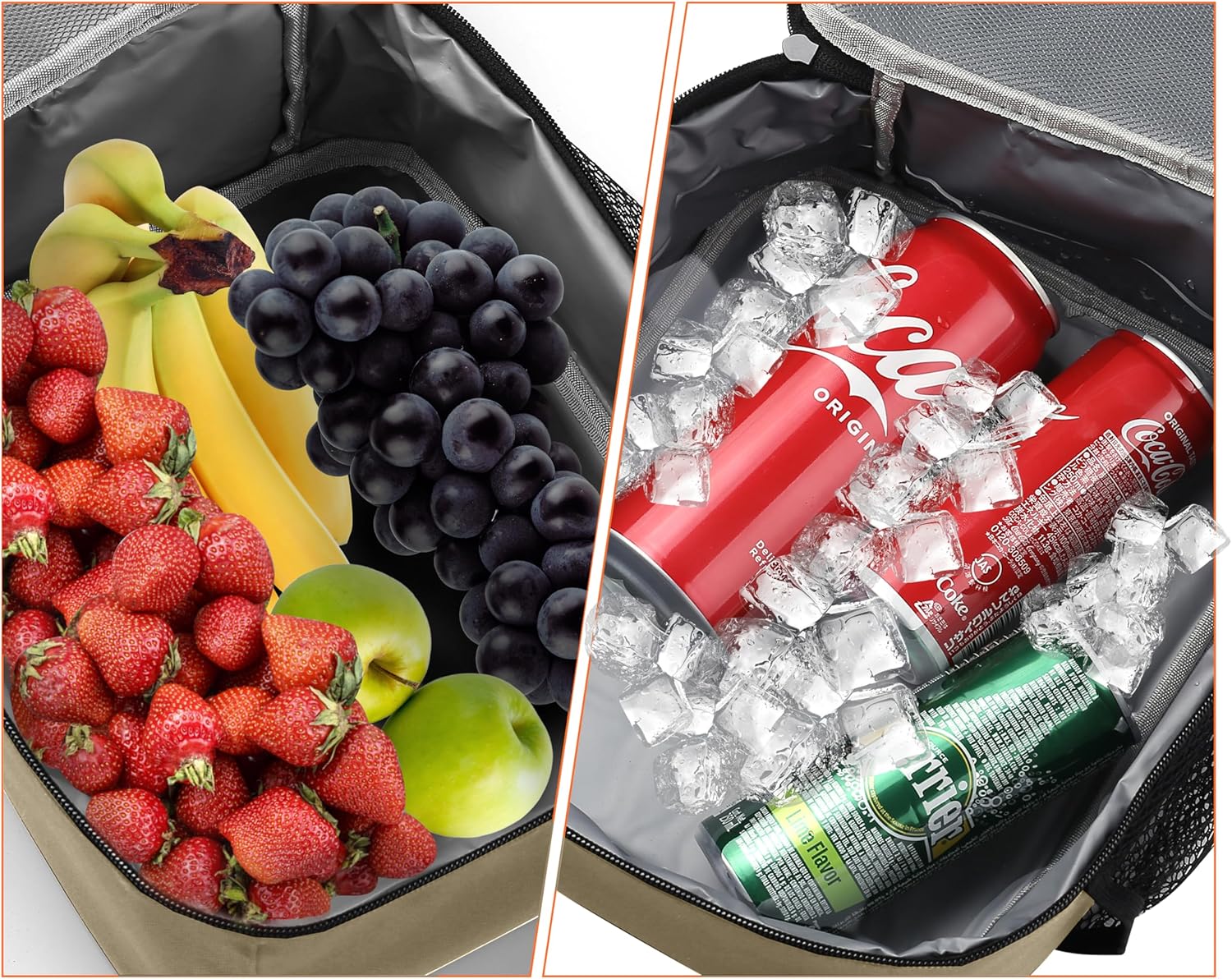Reusable Lunch Bag Men Adult Women- Insulated Small LunchBox