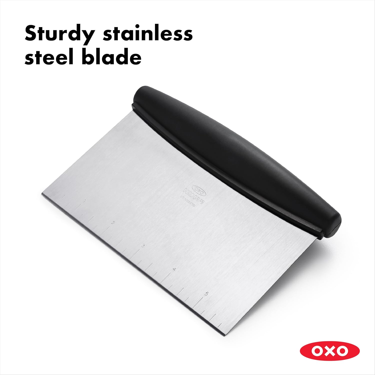 Good Grips Stainless Steel Bench Scraper & Chopper