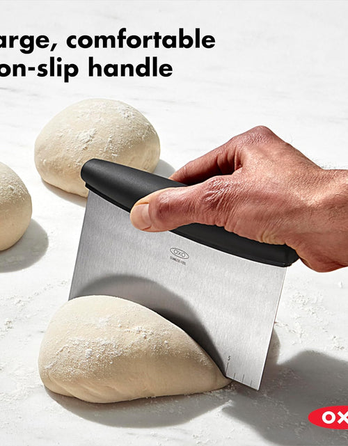 Load image into Gallery viewer, Good Grips Stainless Steel Bench Scraper &amp; Chopper
