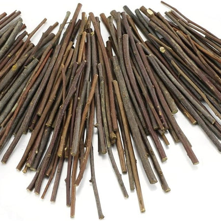 10cm 0.1-0.2 Inch in Diameter Wood Log Sticks for DIY Crafts (100)