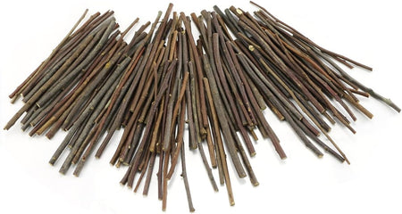 10cm 0.1-0.2 Inch in Diameter Wood Log Sticks for DIY Crafts (100)