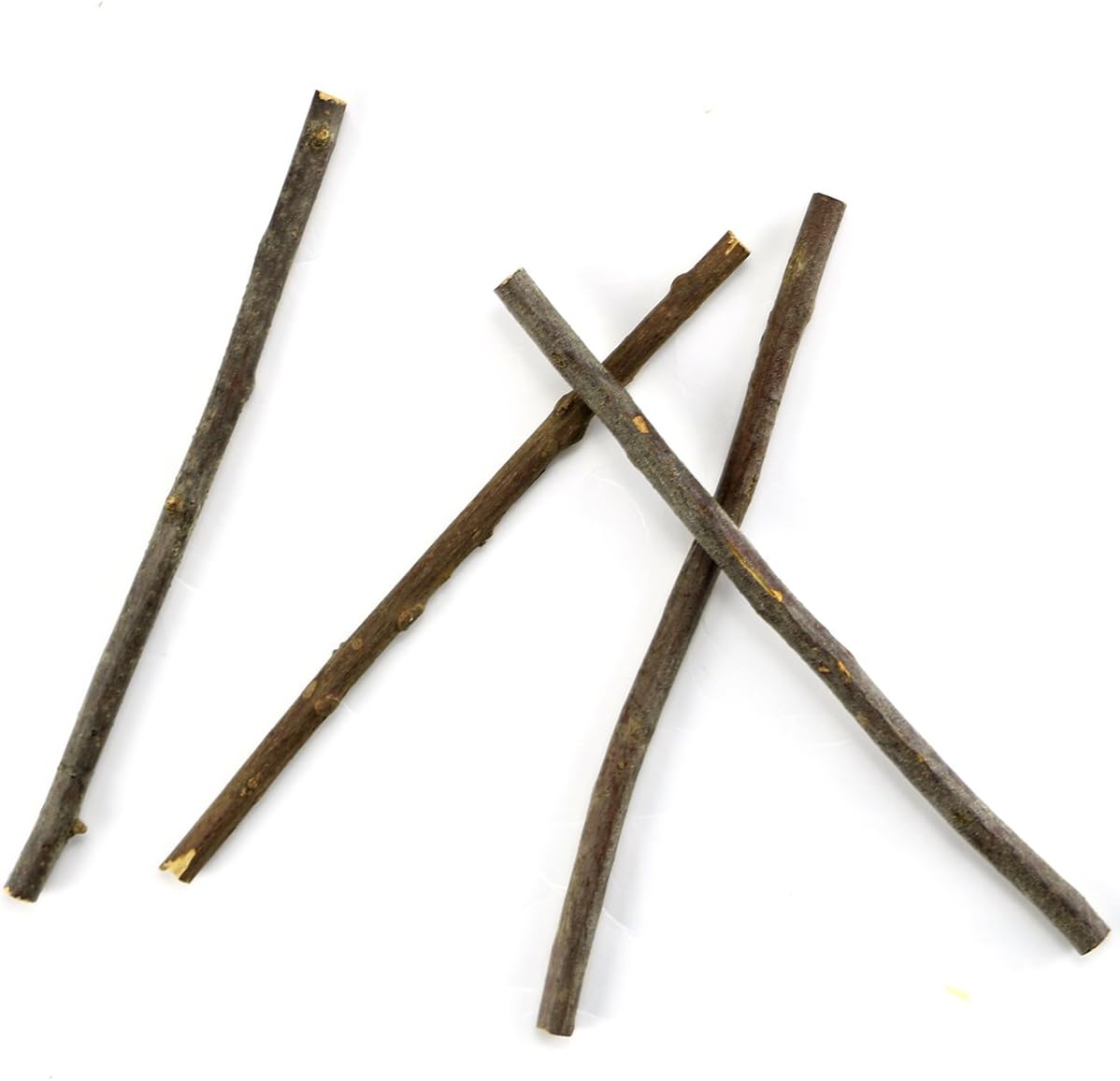 10cm 0.1-0.2 Inch in Diameter Wood Log Sticks for DIY Crafts (100)