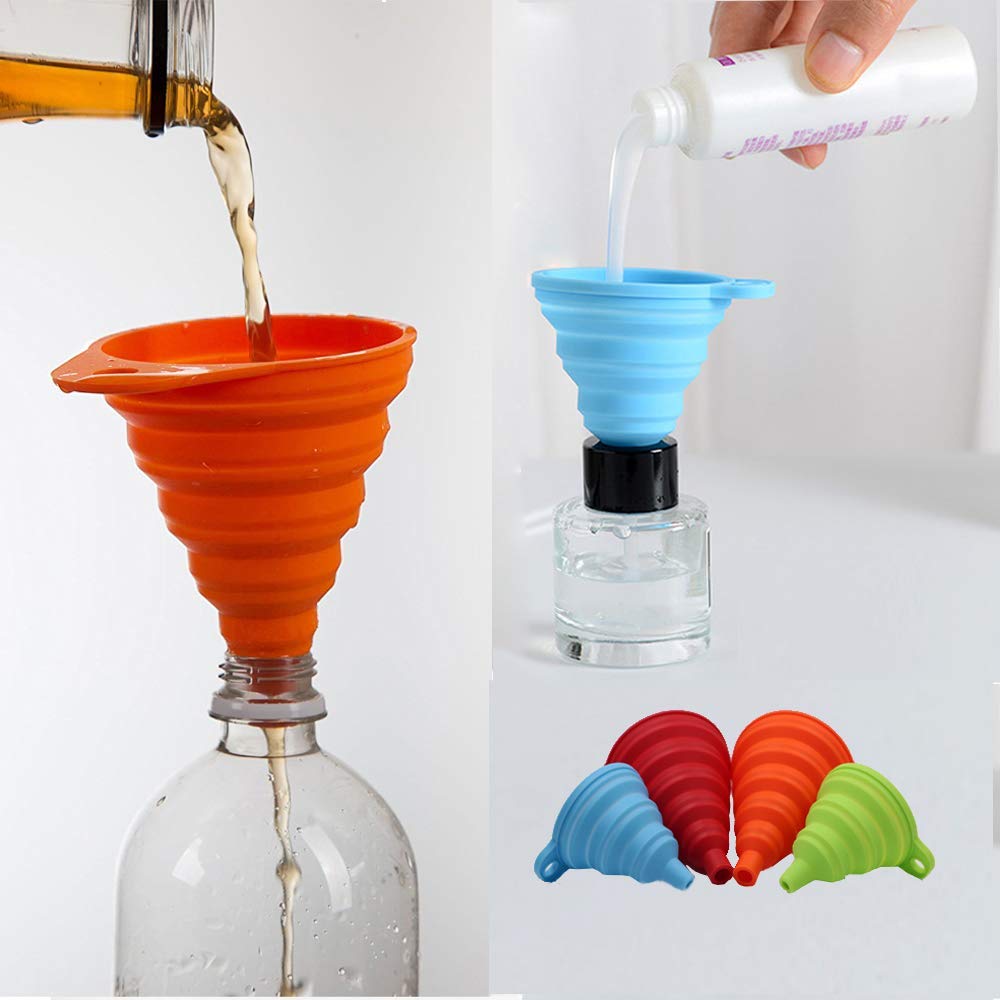 Set 4 Pack, Small and Large, Kitchen Gadgets Accessories Foldable