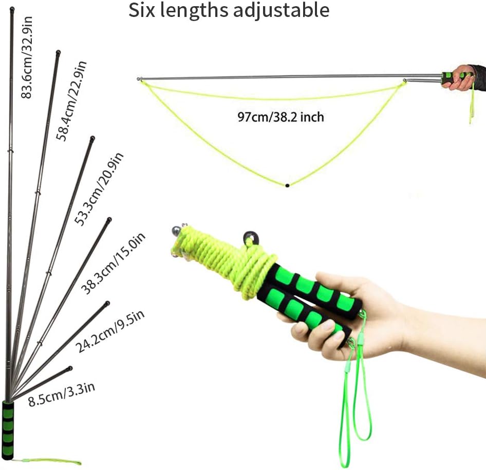 2Pcs Stainless Steel Giant Bubble Blower Wands